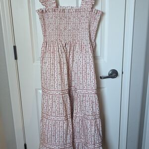 Hill House Red and White Nap Dress